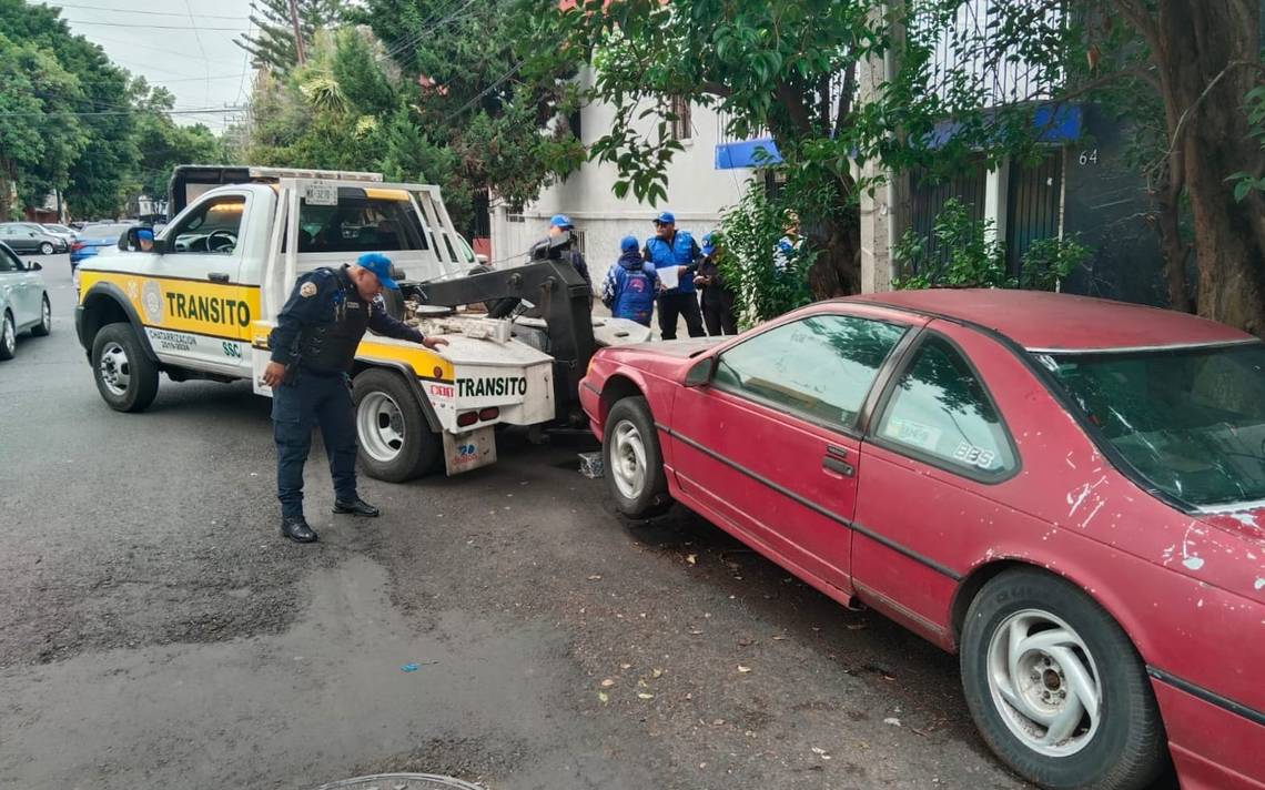 Retiran En La Alcald A Coyoac N Cerca De Mil Autos Chatarra La